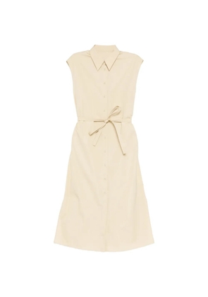 LESS belted shirt dress - Neutrals