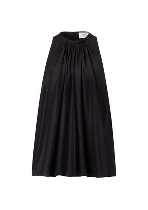 LouLou de Saison Liao flaring gathered blouse - Black