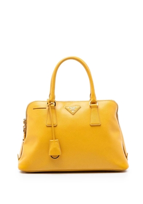 Prada Pre-Owned 2010-2026 Medium Saffiano Lux Promenade satchel - Yellow