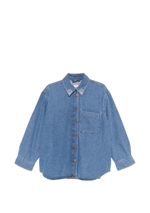 Pennyblack embroidered shirt - Blue