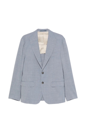 Eleventy peak-lapels single-breasted suit - Blue