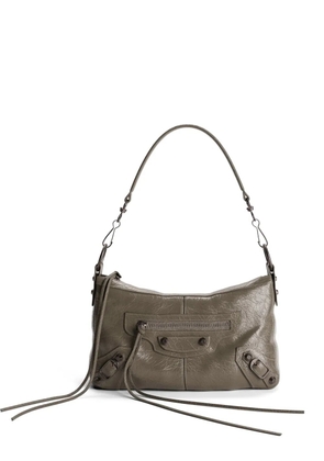 Balenciaga mini Le City Moto shoulder bag - Green