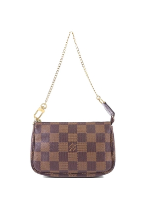Louis Vuitton Pre-Owned mini Pochette Accessories clutch bag - Brown