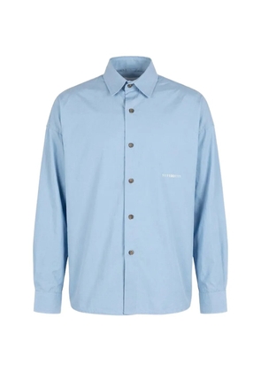 Société Anonyme buttoned oversized shirt - Blue