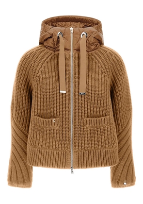 Herno wool hooded jacket - Brown