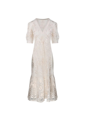 Antik Batik Carioca maxi dress - White