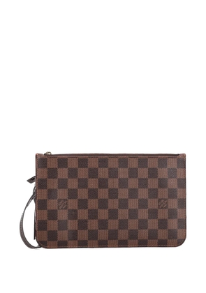Louis Vuitton Pre-Owned Neverfull Pochette Damier Large pouch - Brown