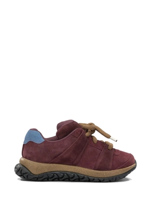 Birkenstock Goerlitz 1774 panelled suede sneakers - Red