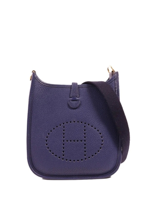 Hermès Pre-Owned Evelyne III TPM leather shoulder bag - Blue