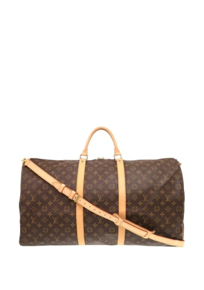 Louis Vuitton Pre-Owned 2004 Monogram Keepall Bandouliere 60 travel bag - Brown