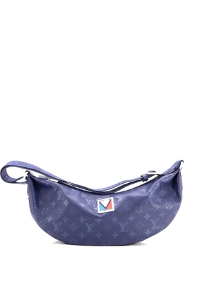 Louis Vuitton Pre-Owned America's Cup Hammock Bag Monogram Storm Canvas crossbody bag - Blue