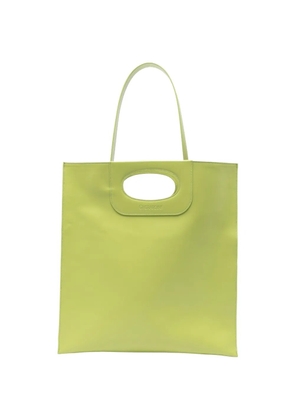 Gherardini Piattina cut-out-handle clucth bag - Green