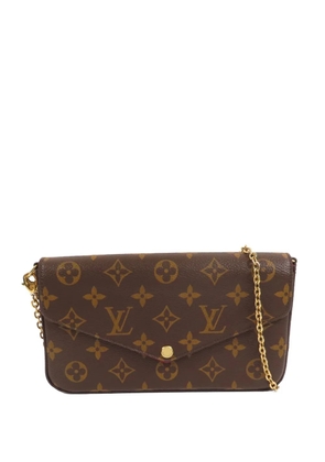 Louis Vuitton Pre-Owned Pochette Félicie Monogram clutch bag - Brown
