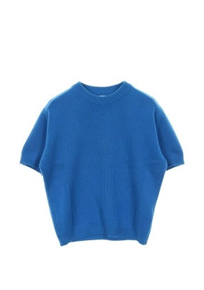 Hermès Pre-Owned 2010s short-sleeves sweater - Blue