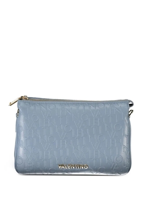 MARIO VALENTINO logo-embossed crossbody bag - Blue