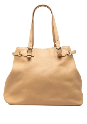 Prada Pre-Owned 2013-2026 Vitello Daino tote bag - Brown