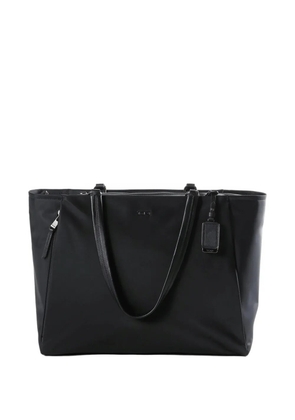 Tumi logo-lettering tote bag - Black