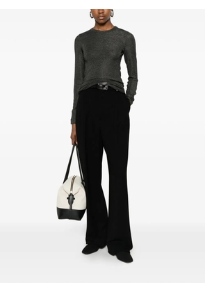 Brunello Cucinelli crew-neck long-sleeve T-shirt - Grey