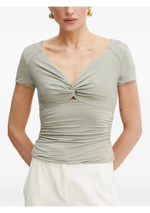 GUESS USA Charlotte twisted T-shirt - Green