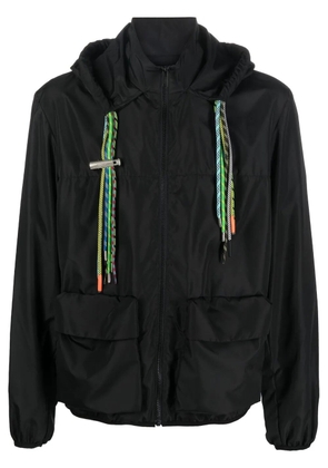 AMBUSH drawstring hooded jacket - Black