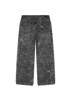 BIRTH OF ROYAL CHILD 20K Zodiac Diamond jeans - Black
