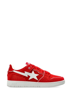 A BATHING APE® Sk8 Sta low-top sneakers - Red