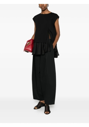 Su layered ruffled blouse - White