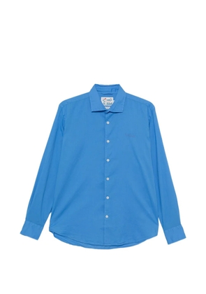MC2 Saint Barth logo-embroidered button-down shirt - Blue