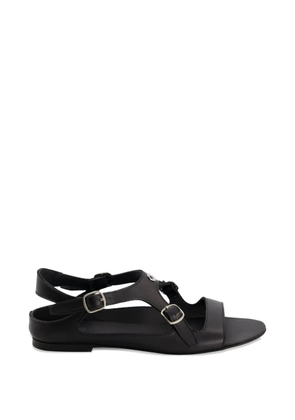 Coperni buckle leather sandals - Black