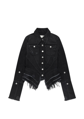 Matières Fécales Mikaela denim jacket - Black