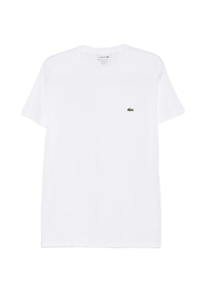 Lacoste logo-patch T-shirt - White