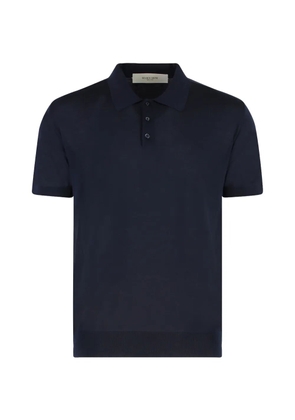 Golden Goose Giotto knitted polo shirt - Blue