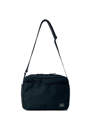 Porter-Yoshida & Co. logo-patch cross body bag - Black