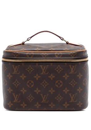 Louis Vuitton Pre-Owned 2017 Monogram Nice BB Case vanity bag - Brown