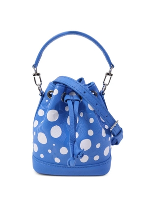 Louis Vuitton Pre-Owned x Yayoi Kusama Nano Noe monogram bucket bag - Blue