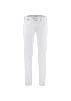 Jacob Cohën Nick five-pockets jeans - White