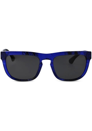 Burberry Eyewear logo-print sunglasses - Blue