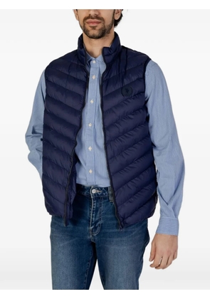 U.S. POLO ASSN. quilted puffer gilet - Blue