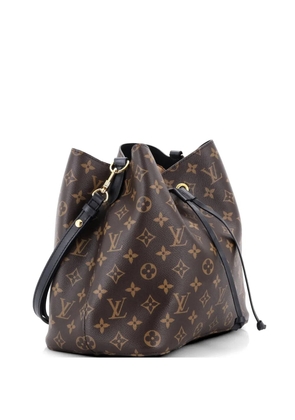 Louis Vuitton Pre-Owned NeoNoe Handbag Monogram Canvas with Leather MM bucket bag - Black