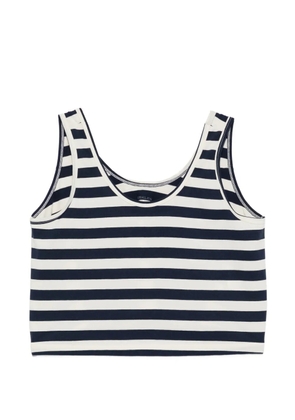 Osklen striped top - Blue
