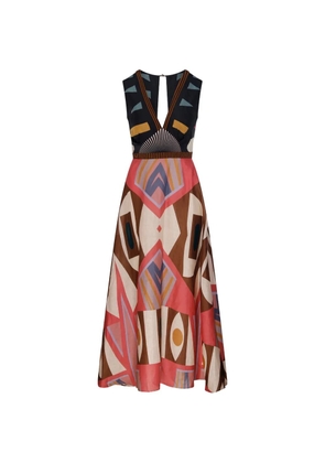 Volantis Ginko maxi dress - Black