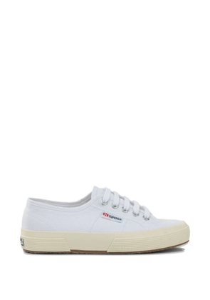 Superga lace-up canvas sneakers - White