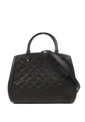Louis Vuitton Pre-Owned Montaigne MM Monogram Empreinte tote bag - Black