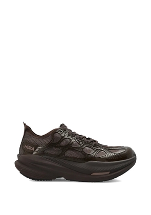 HOKA Mach X Caged sneakers - Brown