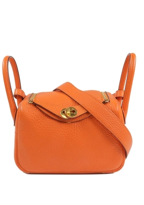 Hermès Pre-Owned mini Lindy tote bag - Orange