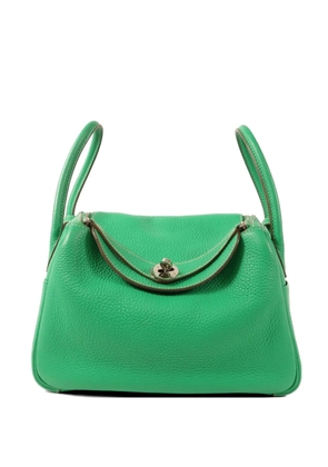 Hermès Pre-Owned Lindy 26 leather tote bag - Green