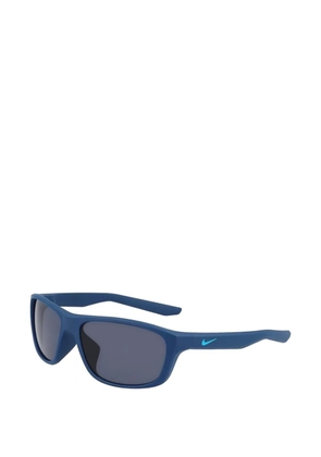 Nike rectangle-frame sunglasses - Blue