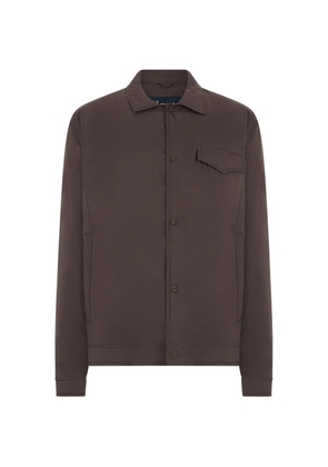 Herno press-stud jacket - Brown