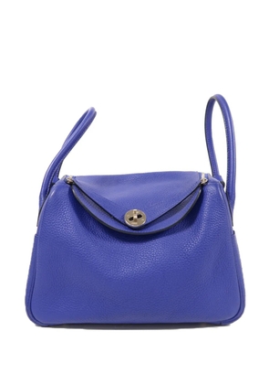 Hermès Pre-Owned 26 Lindy two-way handbag - Blue