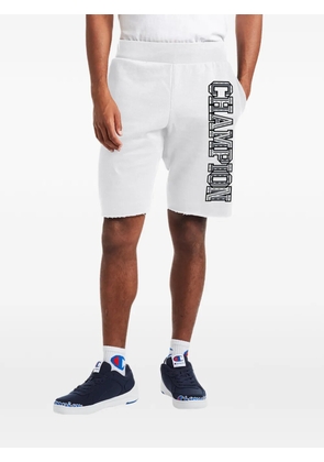 Champion Reverse Weave Cutoff logo-print shorts - White